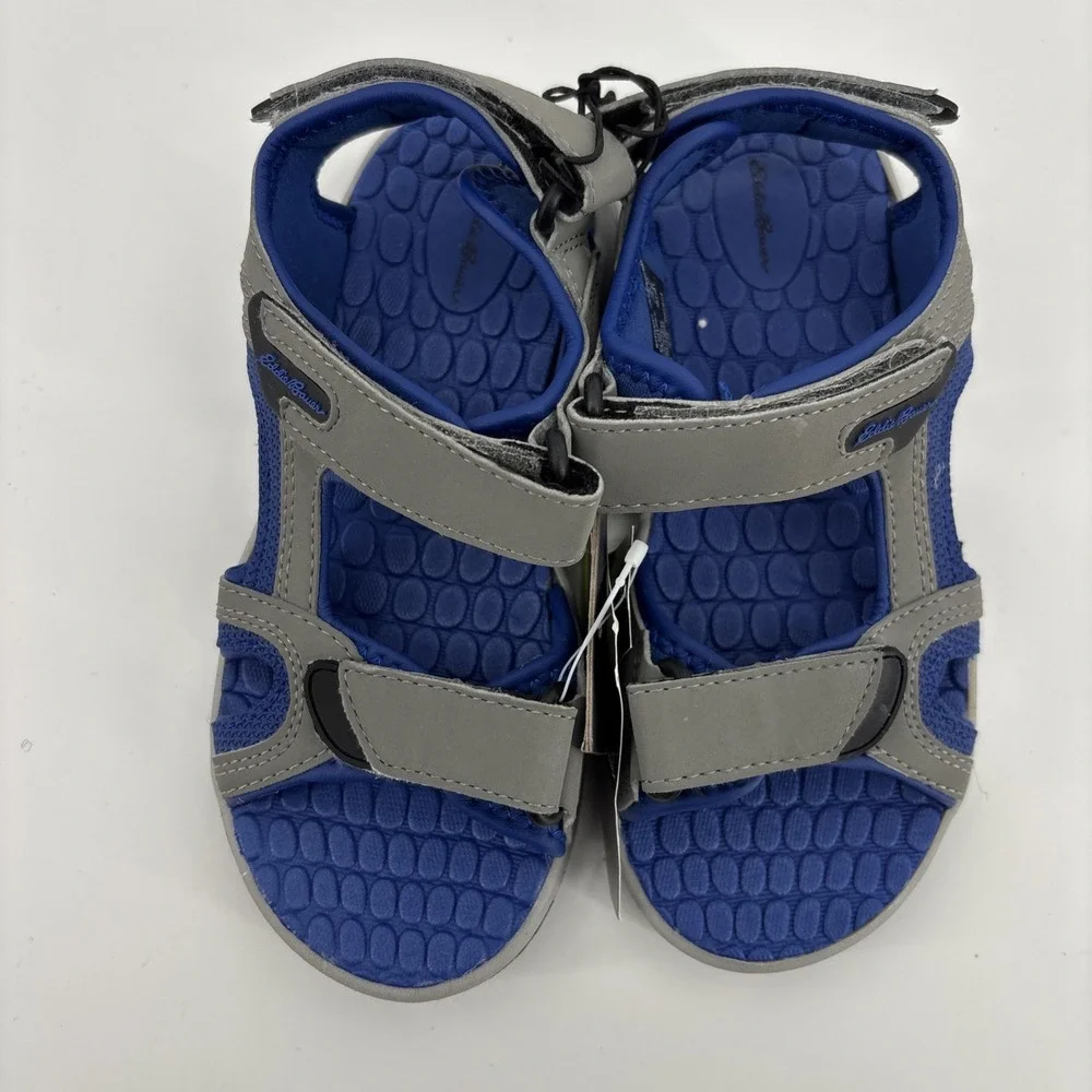 Eddie Bauer Water Sandals Boy's 13 Durable Lightweight Adjustable Waterproof NWT